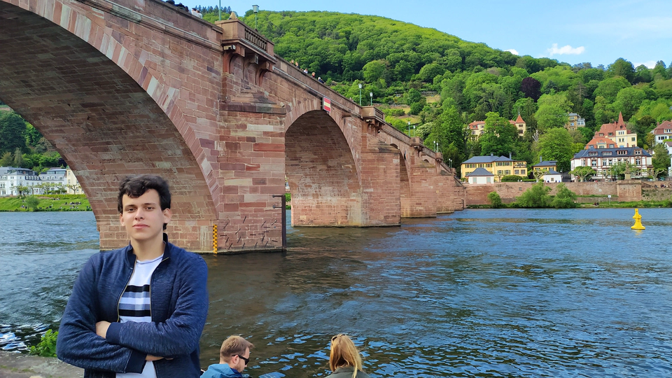 Five engineering students traveled to Germany for an international exchange program.